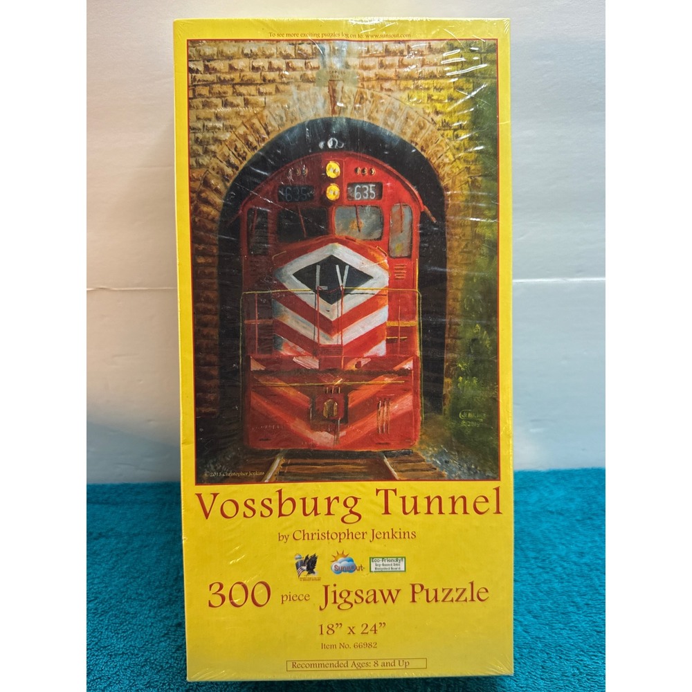 SunsOut Vossburg Tunnel Christopher Jenkins 300 Piece Jigsaw Puzzle 66982 New